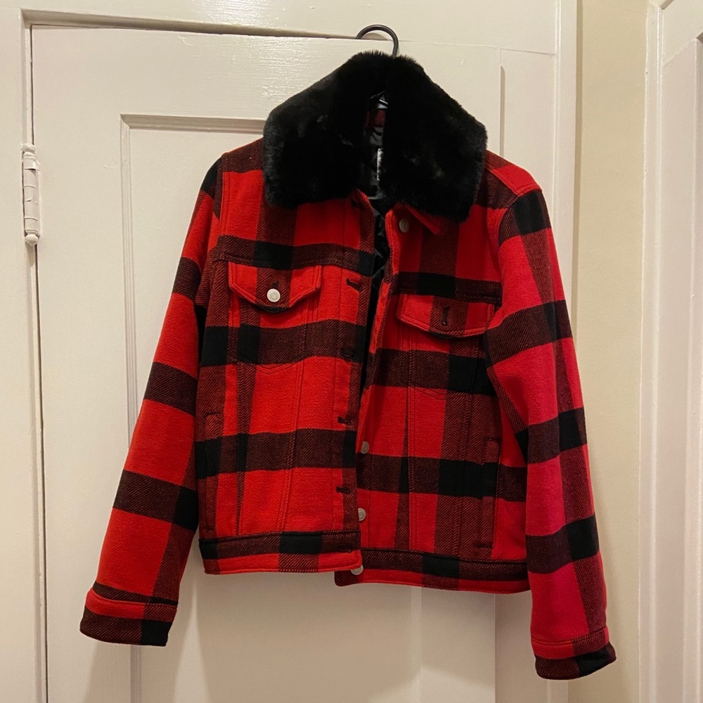 Gap Buffalo Plaid Jacket